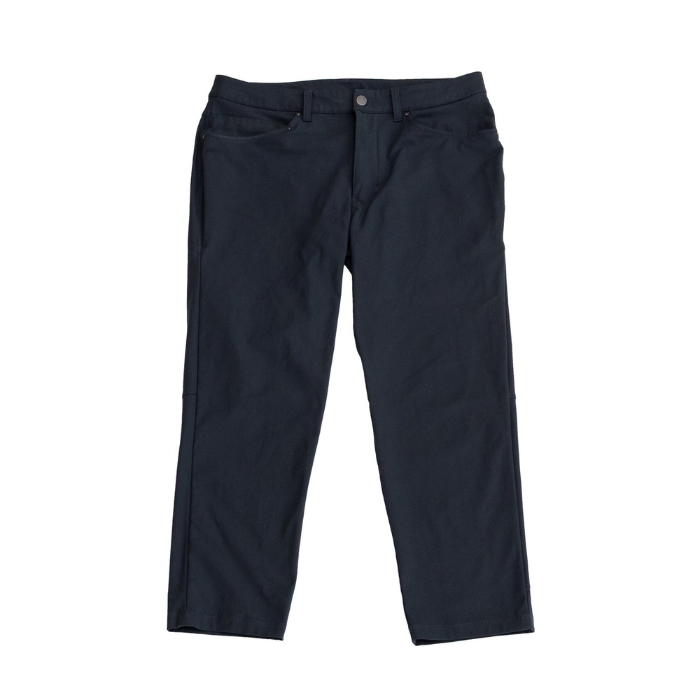 Lululemon ABC Pants Size 33 Gray Stretch Slim Casual Golf Travel‎ Mens